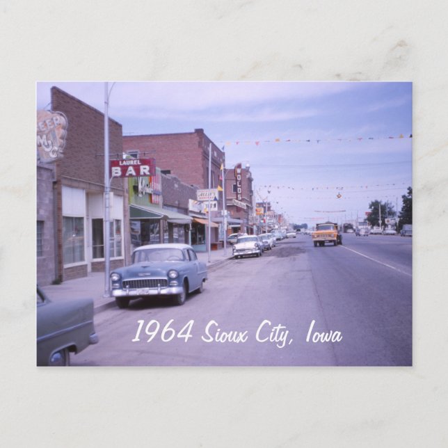 Carte postale Sioux City, Iowa (Devant)