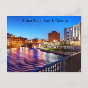Carte postale Sioux Falls, Dakota du Sud