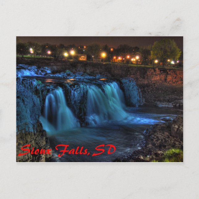 Carte Postale Sioux Falls, SD (Devant)