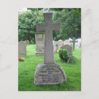 Carte Postale Sir Arthur Conan Doyle's tombstone