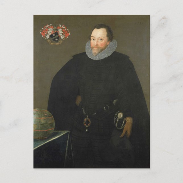 Carte Postale Sir Francis Drake (Devant)