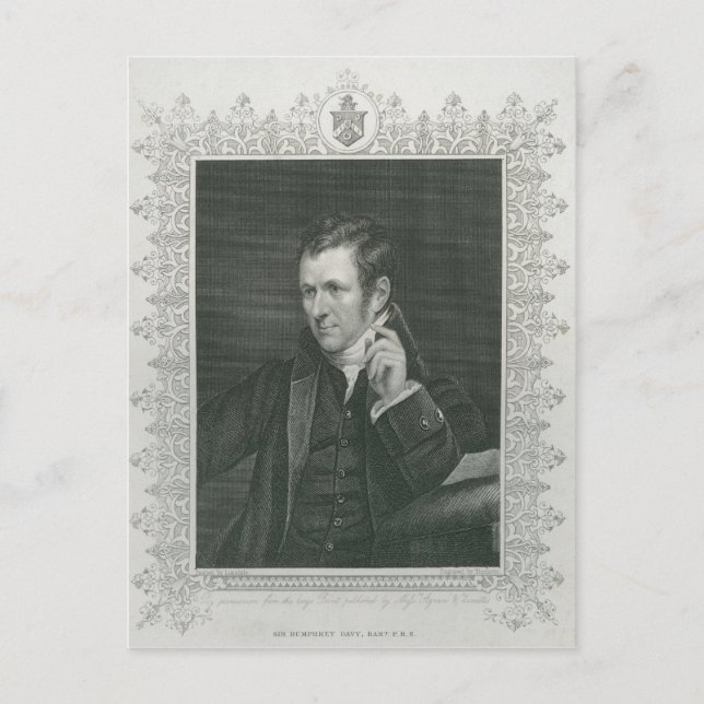 Carte Postale Sir Humphry Davy (Devant)
