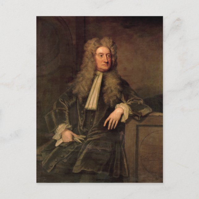 Carte Postale Sir Isaac Newton (Devant)