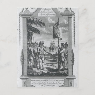 Carte Postale Sir Walter Raleigh