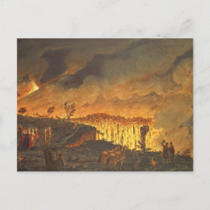 Carte Postale Sir William Hamilton montrant Ferdinand IV