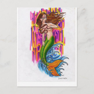 Carte Postale sirène