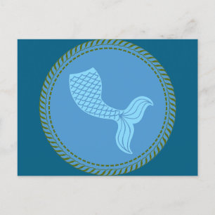 Carte Postale Sirène de la fierté de la troupe IGGPPCamp 2025