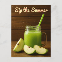 Sirotez l'été - Jus de pomme vert et fruits frais