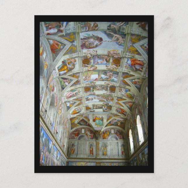 Carte Postale sistine chapel (Devant)