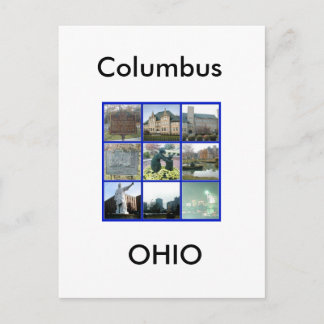 Carte Postale Site de Columbus, Ohio