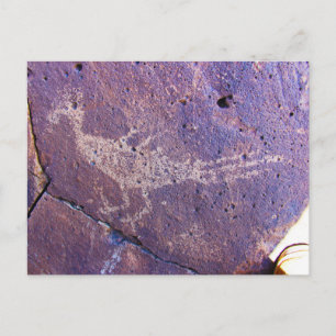 Carte Postale Site de pétroglyphes de La Cieneguilla Santa Fe
