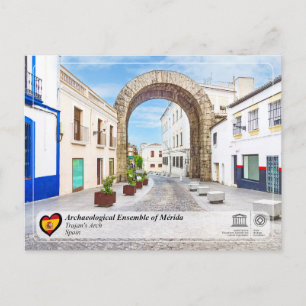 Carte Postale Site du patrimoine mondial de l'UNESCO - Arco de T