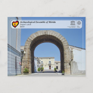 Carte Postale Site du patrimoine mondial de l'UNESCO - Arco de T