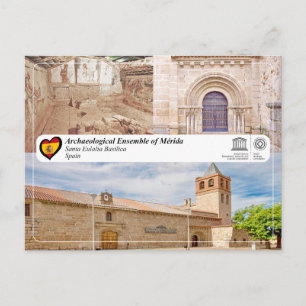 Carte Postale Site du patrimoine mondial de l'UNESCO - Basilique