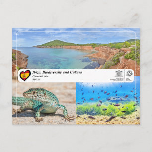 Carte Postale Site du patrimoine mondial de l'UNESCO - Biodivers