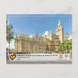 Carte Postale Site du patrimoine mondial de l'UNESCO - Cathédral