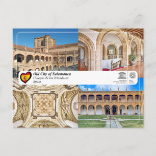 Carte Postale Site du patrimoine mondial de l'UNESCO - Colegio d