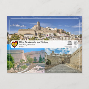 Carte Postale Site du patrimoine mondial de l'UNESCO - Ibiza/Eiv