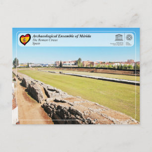Carte Postale Site du patrimoine mondial de l'UNESCO - Mérida - 