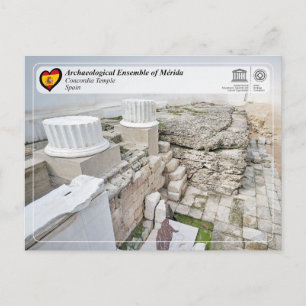 Carte Postale Site du patrimoine mondial de l'UNESCO -  Temple d