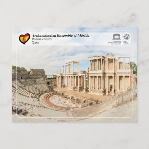 Carte Postale Site du patrimoine mondial de l'UNESCO - Théâtre r