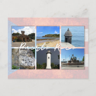 Carte Postale Sites de Porto Rico