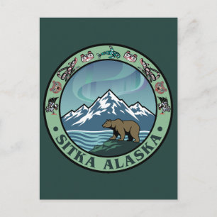Carte Postale Sitka Alaska États-Unis
