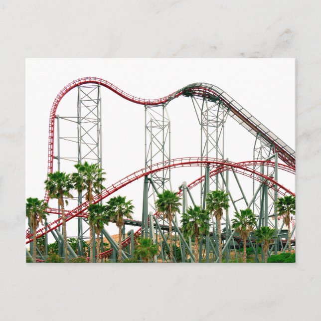 Carte Postale Six Flags Magic Mountain (Devant)