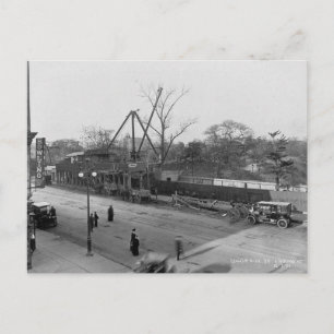 Carte Postale Sixième Avenue et 59ème Rue Vue Central Park NYC