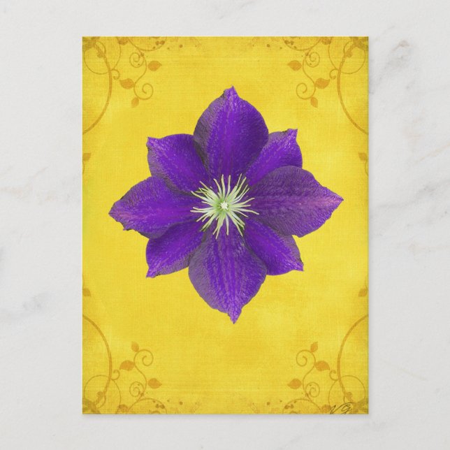 Carte Postale Sixième cadeau Chakra - Troisième oeil (Devant)