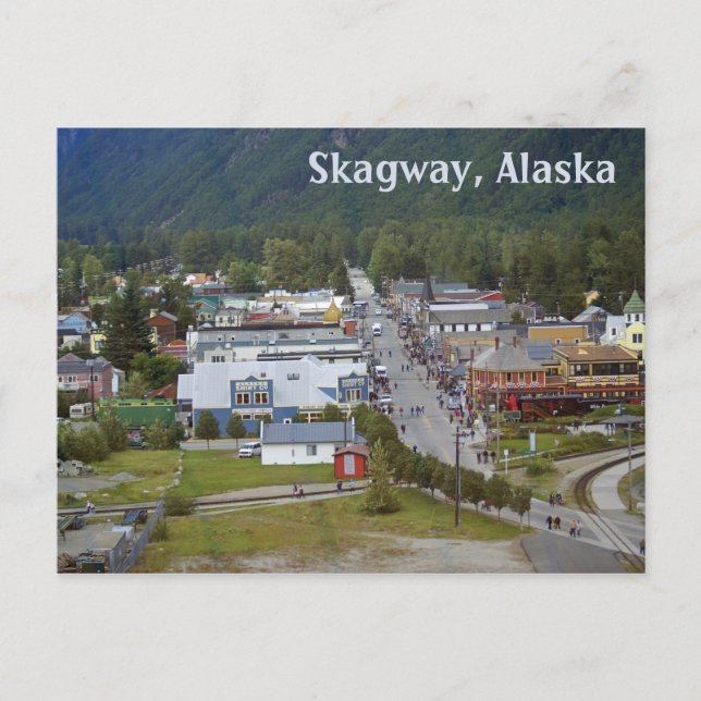 Carte Postale Skagway, Alaska (Devant)