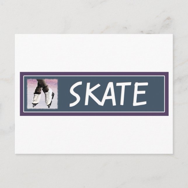 Carte Postale Skate (Devant)