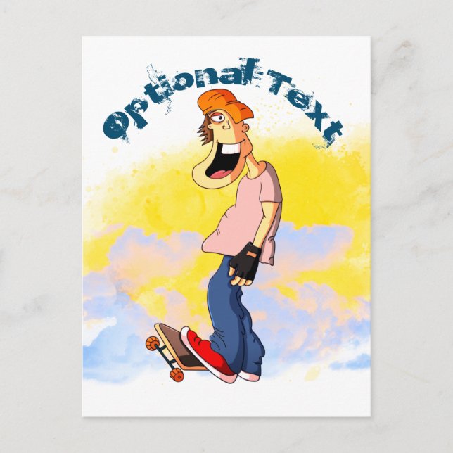 Carte Postale Skate Guy (Devant)