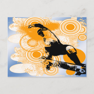 Carte Postale Skateboard