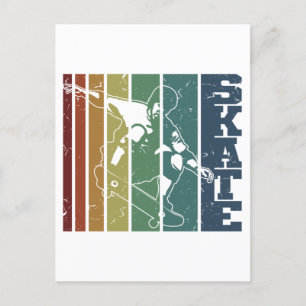 Carte Postale Skateboard Skate Skate Skate Skateboard Skateboard