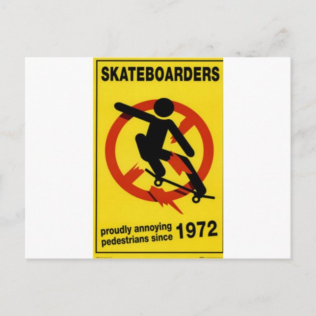 Carte Postale Skateboards (Devant)