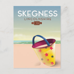 Carte Postale Skegness Lincolnshire Par chemin de fer