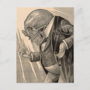 Carte Postale Skeletal Penny Saver