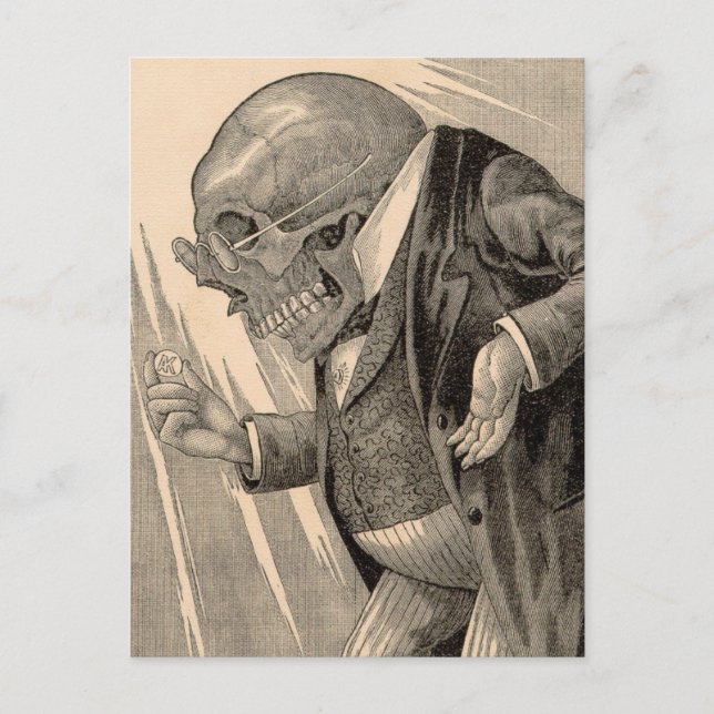 Carte Postale Skeletal Penny Saver (Devant)