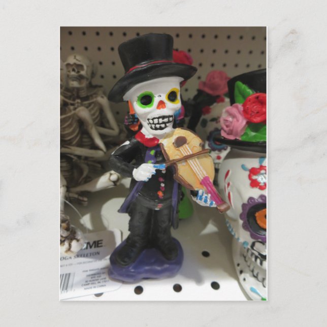 Carte Postale Skeleton Fiddler (Devant)
