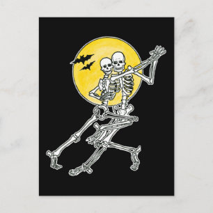 Carte postale Skeletons de danse