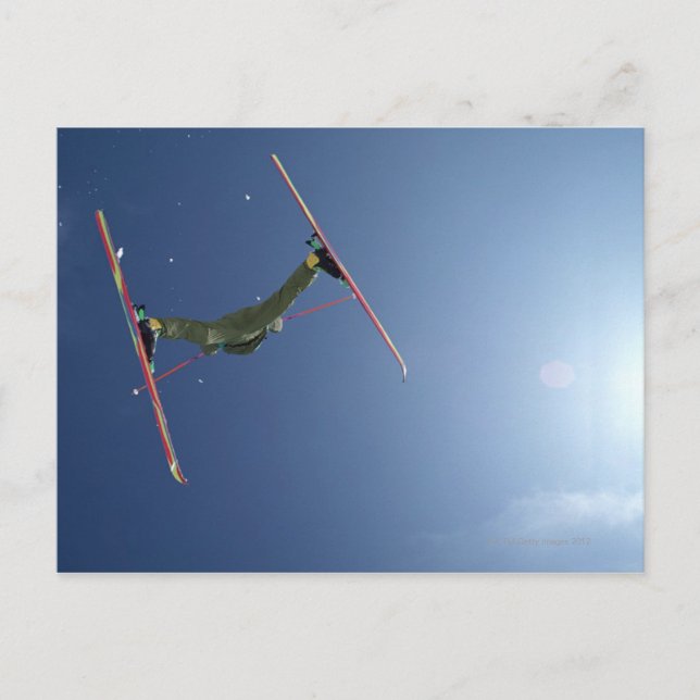 Carte Postale Ski (Devant)