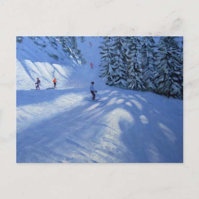 Carte Postale Ski de Morzine (Devant)