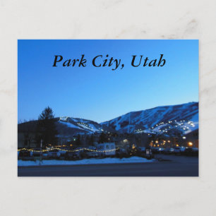 Carte Postale Ski Park City Utah