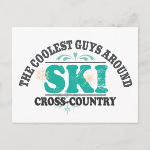 Carte Postale Ski XC Guys Coolest