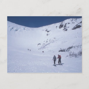 Carte Postale Skiiers at Tuckerman's Ravine Mount Washington