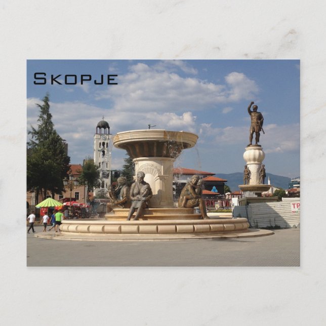 Carte Postale Skopje (Devant)