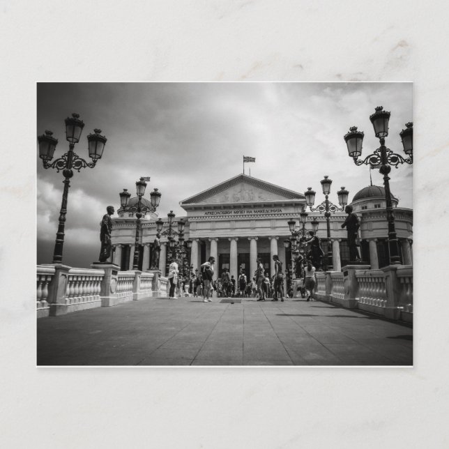 Carte Postale Skopje, Macédoine (Devant)