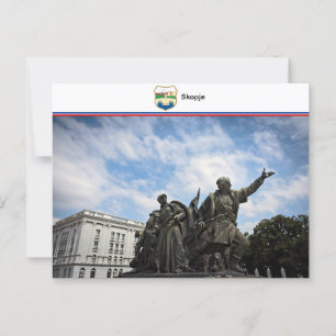 Carte Postale Skopje - Macédoine du Nord