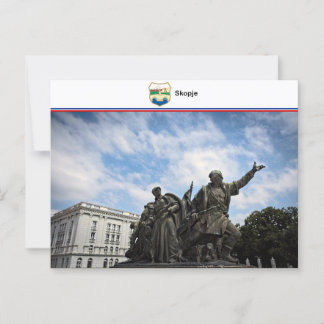 Carte Postale Skopje - Macédoine du Nord